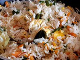 Egg fried rice/ முட்டை காய்கறி கலவை சாதம்/अंडे के साथ तले हुए चावल