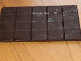 Homemade chocolate bar