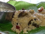 Proso millet pongal/பனிவரகுப் பொங்கல்