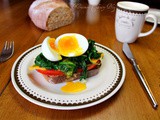 Mama’s Organic Egg Spinach Power Sandwich #HealthyFridays