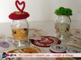 Riciclo creativo dei vasetti di vetro per i regali di natale [tutorial]