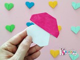 Segnalibro a forma di fungo origami: un progetto creativo semplice e veloce