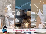 Shopping list di Natale