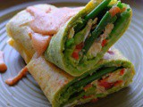 Effortless Veggie Omelette Roll