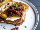 Sun-Dried Tomato and Feta Stuffed French Toast