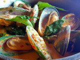 Thai Coconut Curry Mussels