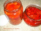 Κόκκινες πιπεριές ξιδάτες
