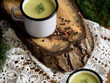Gusta čorba (potaž) od graška / Green peas soup