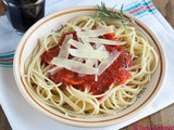 Pasta sa paradajz sosom / Pasta with tomato sauce