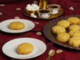 Posne urmašice / Biscuits soaked in syrup (vegan version)