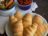 Posni kroasani / Vegan croissants