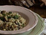 Rižoto sa pečurkama / Risotto with mushrooms