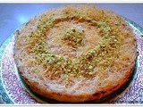 Kunafa z serem ricotta - turecki serniczek