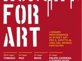 Hungry for Art:  a Taste of Milano  la Street Art per la fame nel mondo e il diritto al cibo per tutti