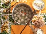 Groentesoep met balletjes – Zuppa di verdura con polpettine (Olanda)