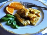 Petto di pollo all’arancia di Sicilia