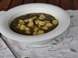 Zuppa di patate e cavolo nero