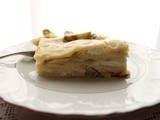 Lasagna bianca con carciofi di Paestum e mozzarella di bufala affumicata