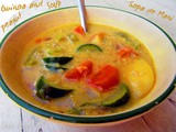 Bolivijska juha s kvinojom i kikirikijem (Sopa de Mani) :: Quinoa and peanut soup (Sopa de Mani)