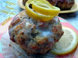 Glazirani muffini s limunom i makom ☆ Glazed lemon poppy seed muffins