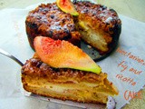 Kolač s nektarinama, smokvama i ricottom :: Nectarine, fig and ricotta cake