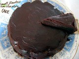 Mali kolač bez brašna s rumom i čokoladom ☆ Small flourless rum chocolate cake