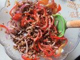 Marinirana leća s paprikom i senfom ☆ Marinated lentils with bell pepper and mustard