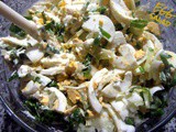 Salata od jaja, krastavaca i bosiljka☆Egg salad with cucumber and basil