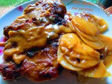Složenac sa svinjetinom, krumpirom i ljutikom :: Pork casserole with shallots and potatoes
