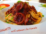 Špageti s lignjama fra Diavolo :: Spaghetti with calamari fra Diavolo