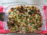 Zapečena brokula sa šunkom, jajima i mozzarellom ☆ Broccoli, ham, eggs and mozzarella casserole
