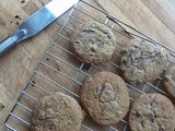 Caramel Buckwheat choc chip cookies - gluten free