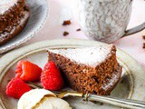 3 Ingredient Gluten-Free Chocolate Cake