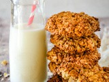 3 Ingredient Oatmeal Peanut Butter Cookies (Vegan and Gluten-free) + Video