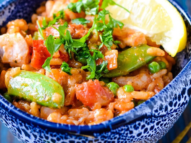 Pressure Cooker Chorizo Risotto and Crock-Pot® Express Multi