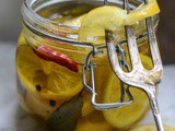 Lemons in oil