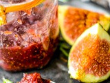 Quick and Easy Fig Jam with Rosemary