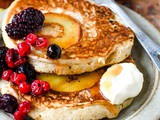 Quick And Easy Spiced Apple Pancakes