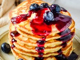 Spiced Blueberry And Whisky Pancake Syrup/Sauce