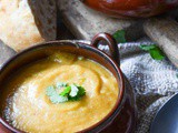 Spiced Carrot And Cauliflower Soup
