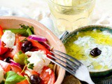 Tsatsiki And Greek Salad