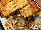 The Search for Fish and Chips and Turkey, Bacon and Leek Pie