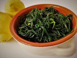 Agretti (barba dei frati) al limone