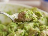 Gnocchi di miglio con crema light di broccoli