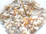 Zuppa di riso e lenticchie