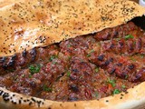 An easy and delicious kofta kebab recipe with roasted eggplant