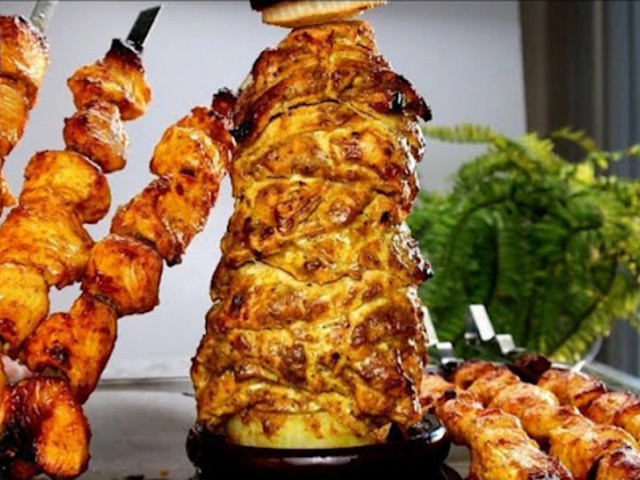 Shish Tawook, Lebanese Grilled Chicken Skewers - Maureen Abood