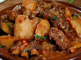 Cooking Delicious Lamb Tajine with caramelized onions! So Easy