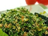 Cracked wheat and parsley salad (Tabooleh) Recipe