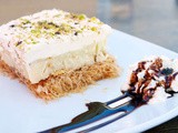 Ekmek Kataifi (Custard and whipped cream pastry with syrup) Recipe